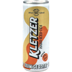 Kletzer Hard Iced Tea Pêche (12 x 33cl canettes)
