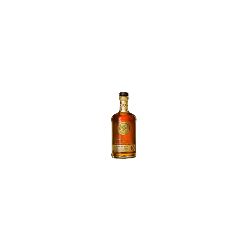 Bacardi Diez 10 ans 40% vol 70cl