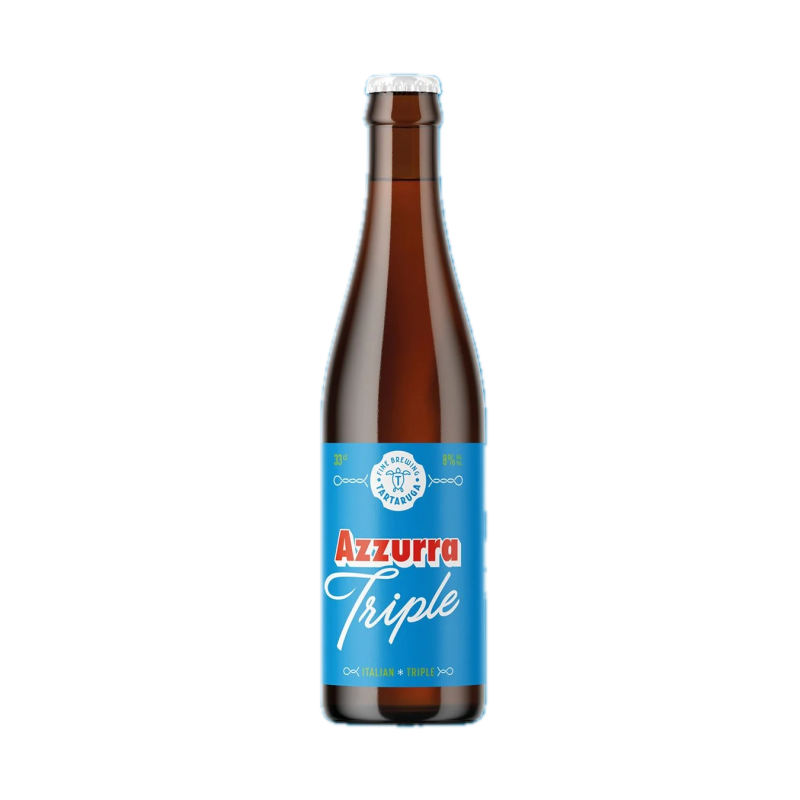 Azzurra Triple 8% - Birra Tartaruga (Carton de 24 x 33cl)