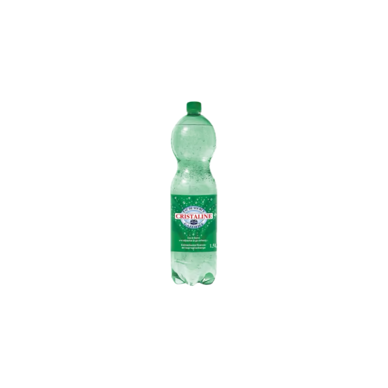 Cristalline eau pétillante (6 x 1,5L PET)