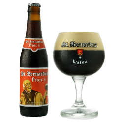 Saint Bernardus Sixtus Prior 8° Brune (Casier de 24 x 33cl)