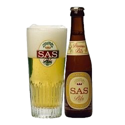 SAS pils 5% (Casier de 24 x 25cl)