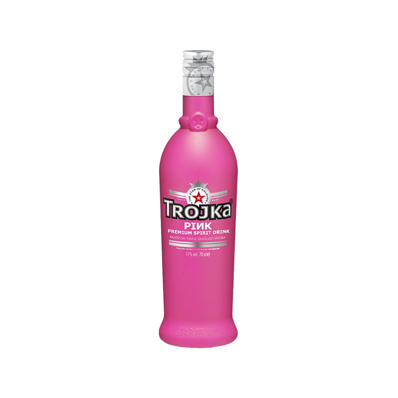 Trojka Pink Spirit Drink 17% - 70 cl