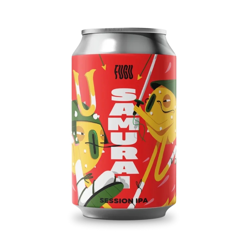Samurai - Fugu 3,8% (24 x 33cl canettes)