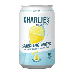 Charlie's Organics Lemon (12 x 33cl Cannettes)