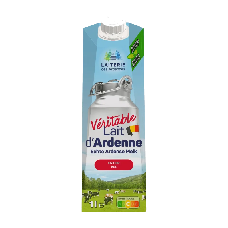 Lait d'Ardennes entier (6 x 1L Tetra)