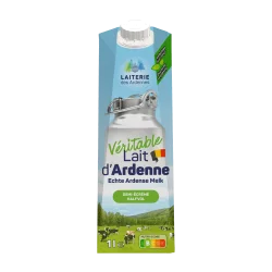 Lait d'Ardennes demi-écrémé (6 x 1L Tetra)