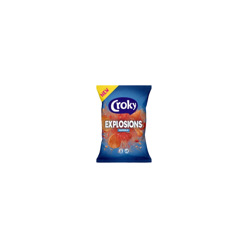 Croky Explosions Paprika 20x40gr