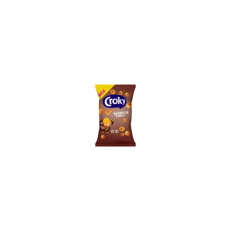 Croky Rings Barbecue 24x75gr