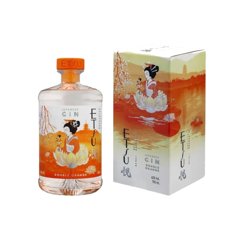 Etsu Double Orange Japanese Gin - 43% vol - 70cl