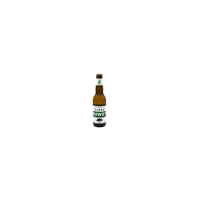 Cidre Ruwet Pomme 4,5% (Caisse de 24 x 33cl)