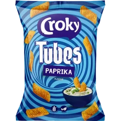 Croky Tubes Nacho Paprika 25x25gr