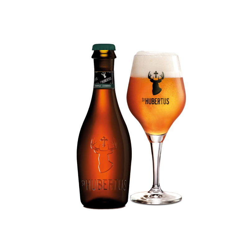 Saint Hubertus Ambrée 7,2% (Casier de 12 x 33cl)
