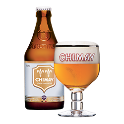 Chimay trappiste blanche Cinq Cent 8° (Casier de 24 x 33cl)